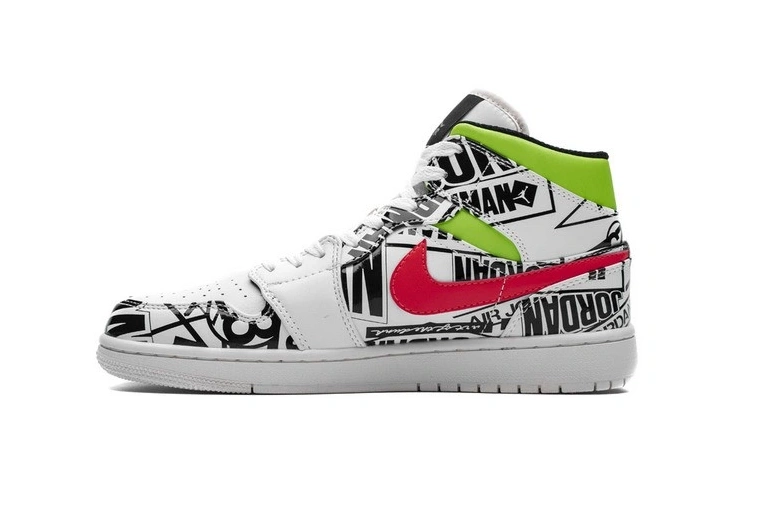 All-Over 554724-119 Logos air Jordan Mid 1 0517